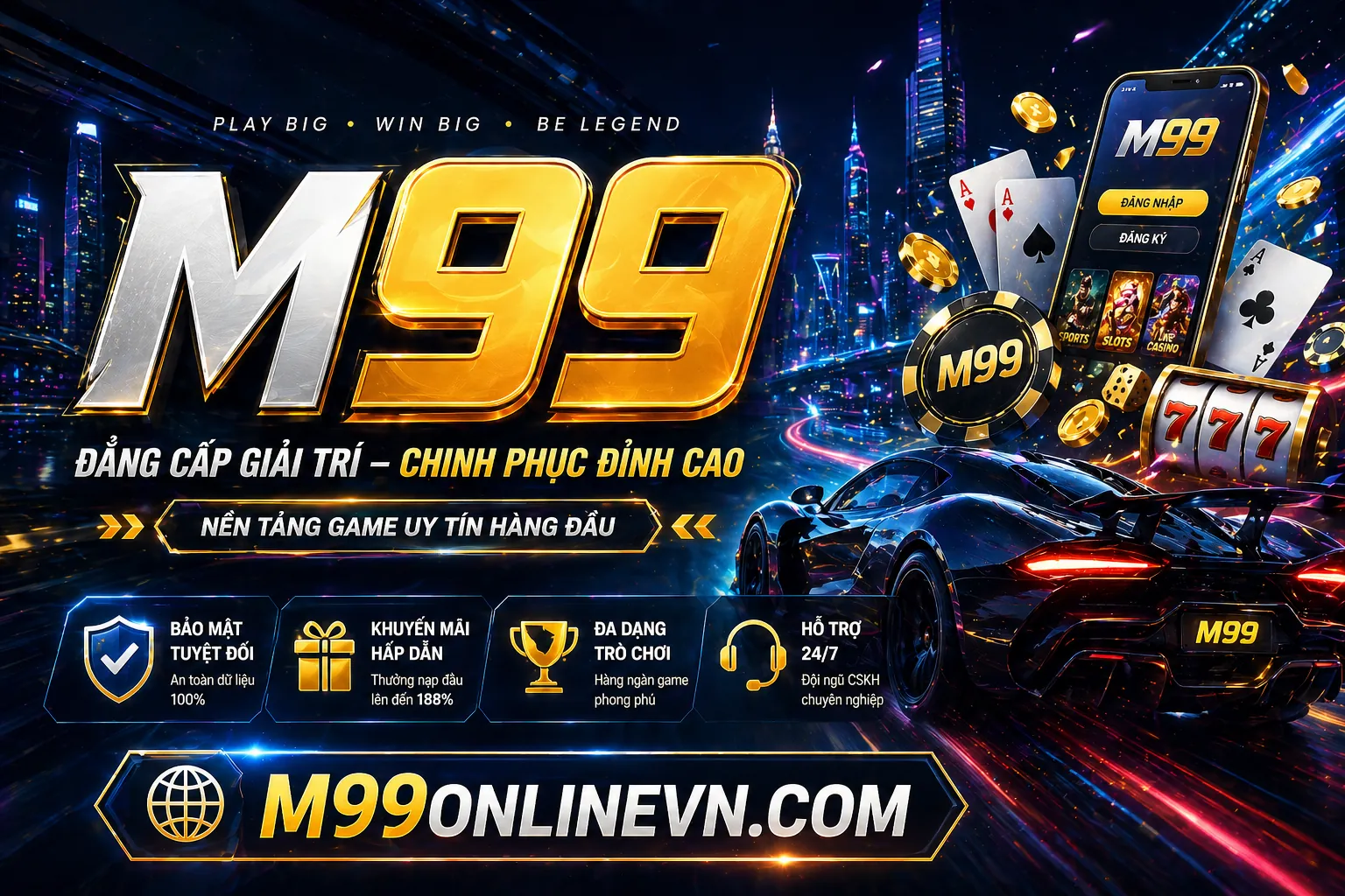 Hình ảnh giới thiệu về ACB88 khuyến mãi, thể hiện sự uy tín và công nghệ hiện đại của nền tảng giải trí